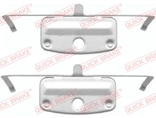 Accessory Kit, disc brake pad